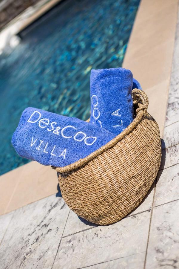 Des & Coo Luxury Villa With Private Pool Faliraki Extérieur photo
