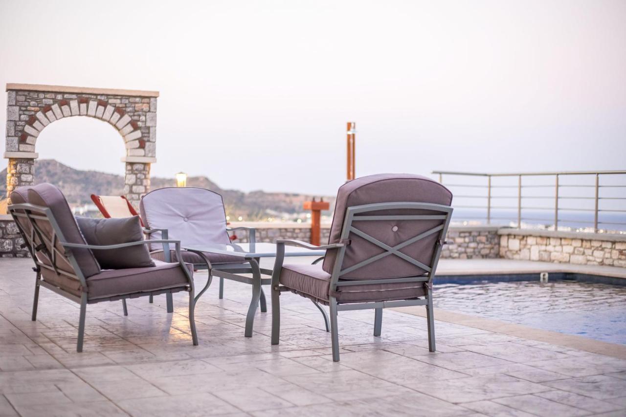 Des & Coo Luxury Villa With Private Pool Faliraki Extérieur photo