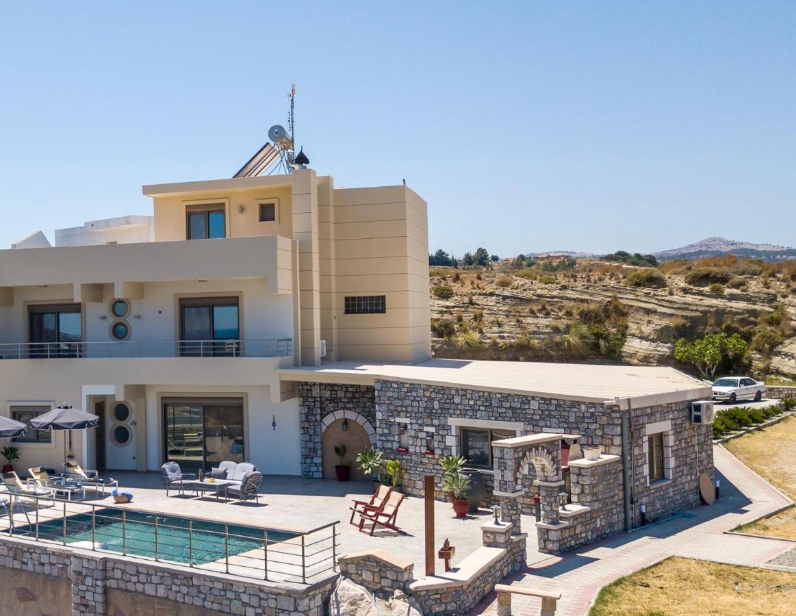 Des & Coo Luxury Villa With Private Pool Faliraki Extérieur photo