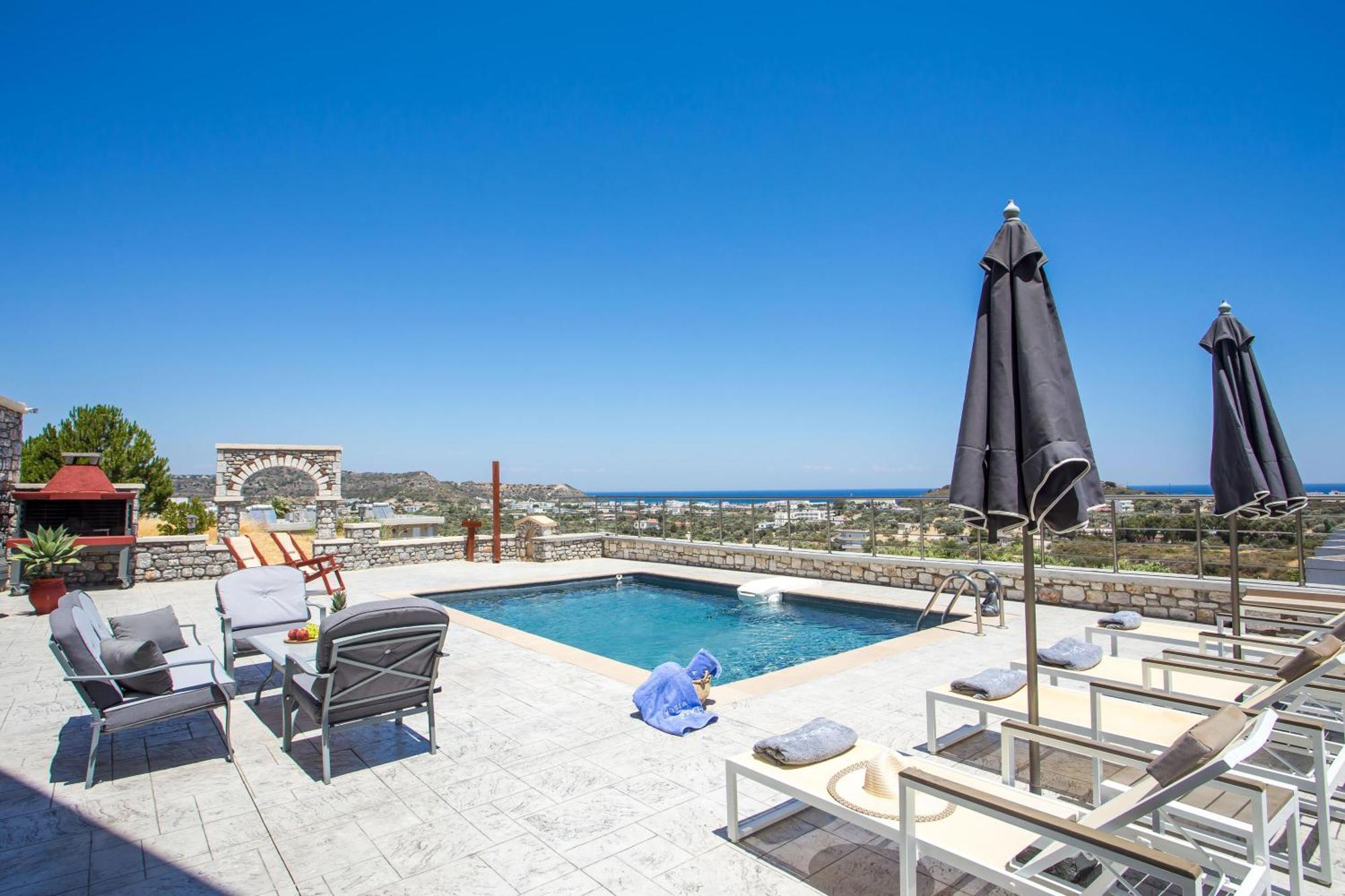 Des & Coo Luxury Villa With Private Pool Faliraki Extérieur photo